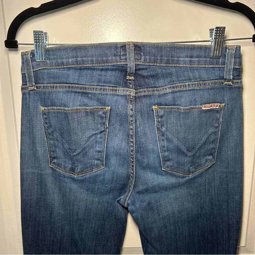 Hudson Jeans Nico Super Skinny Midrise Jean Mid / Dark Wash ‘Vera’ Size 27 - Picture 5 of 15